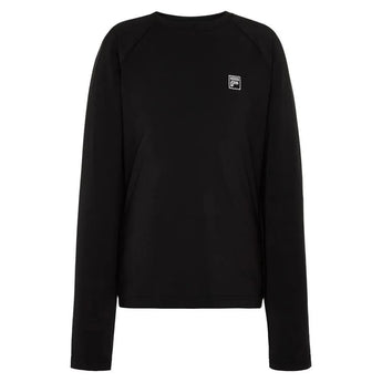 Girls' Essentials Long Sleeve Tennis UV Blocker Top-Apparel-Fila-108462-001_BLACK-L-Tennis Express