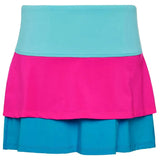 Girls' Essentials Ruffle Tennis Skort-Apparel-Fila-108466-543_PINK_GLOBL-L-Tennis Express