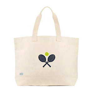 Women's Country Club Pickleball Tote-Bags-Ame and Lulu-108600-292_CROSSED_RACQUETS-L-Tennis Express