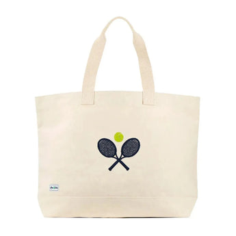 Women's Country Club Pickleball Tote-Bags-Ame and Lulu-108600-292_CROSSED_RACQUETS-L-Tennis Express