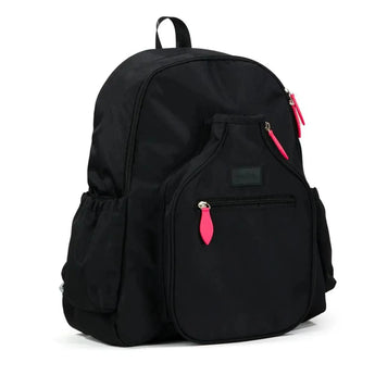 Women's Pickleball Time Backpack-Bags-Ame and Lulu-108604-291_BLACK_CORAL-L-Tennis Express