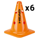 Big Cones 12 Inch 6 Pack-Training Equipment-Head-109394-DEFAULT-L-Tennis Express