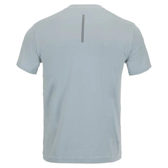 Men's Short Sleeve Tennis Crew-Apparel-BloqUV-11002-SoftGray-2-Tennis Express