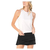 Women's LUV Freedom Crop Tennis Tank-Apparel-Lucky In Love-110071-110_WHITE-L-Tennis Express