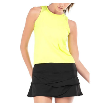Women's LUV Freedom Crop Tennis Tank-Apparel-Lucky In Love-110071-710_NEON_YELLOW-L-Tennis Express
