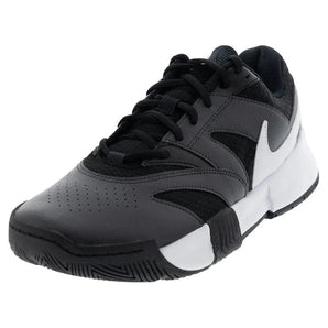 Men's Court Lite 4 Tennis Shoes Black and White-Footwear-Nike-110557-DEFAULT-L-Tennis Express