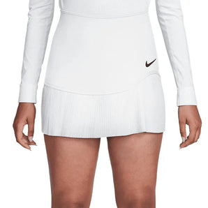 Women's Dri-Fit Advantage Tennis Skort-Apparel-Nike-110592-100_WHITEBLACK-L-1-[Sku]-Tennis Express