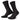 Unisex Unicorn Dri-Fit Advantage Cushioned Crew Socks-Socks-Nike-110615-010_BLACKWHITE-L-Tennis Express