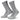 Unisex Unicorn Dri-Fit Advantage Cushioned Crew Socks-Socks-Nike-110615-077_SMOKE_GREYWHITE-L-Tennis Express