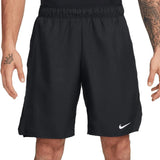 Men's Dri-Fit Victory 9 Inch Tennis Shorts-Apparel-Nike-110655-010_BLACKWHITE-L-Tennis Express