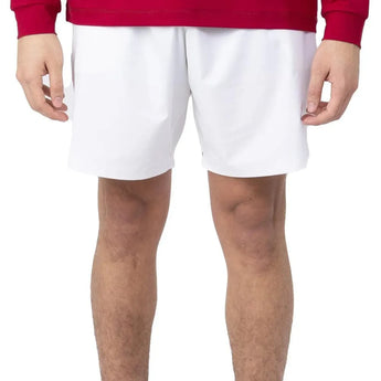 Men's 7 Inch Tennis Short-Apparel-Sofibella-110797-WHITE-L-Tennis Express