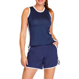 Women's Dink Scoop Neck Pickleball Tank-Apparel-Tail-111089-5346_NAVY_BLUE-L-Tennis Express