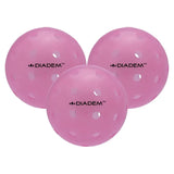 Power 3 Pack Pickleball Balls Pink-Balls-Diadem-111135-DEFAULT-L-Tennis Express
