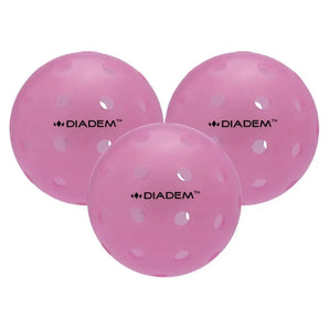 Power 3 Pack Pickleball Balls Pink-Balls-Diadem-111135-DEFAULT-L-Tennis Express