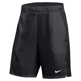 Men's Court Flext 9 Inch Short-Apparel-Nike-111152-010_BLACK-L-Tennis Express