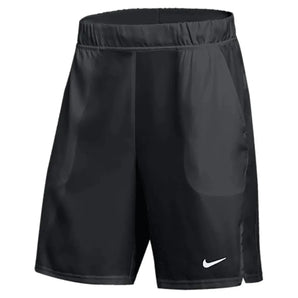 Men's Court Flext 9 Inch Short-Apparel-Nike-111152-010_BLACK-L-Tennis Express