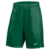 Men's Court Flext 9 Inch Short-Apparel-Nike-111152-342_DARK_GREEN-L-Tennis Express