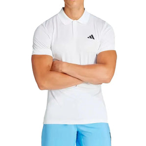 Men's Freelift Tennis Polo White-Apparel-Adidas-111163-DEFAULT-L-Tennis Express