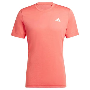Men's Freelift Tennis Top Preloved Scarlet and Bright Red-Apparel-Adidas-111520-DEFAULT-L-Tennis Express