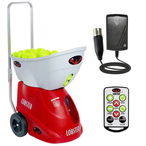 Elite Two with 10-Function Remote Control Ball Machine-Court Equipment-Lobster-111560-DEFAULT-L-Tennis Express