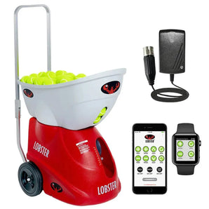 Elite Three with 10-Function Wi-Fi Remote Control for Apple Ball Machine-Court Equipment-Lobster-111565-DEFAULT-L-Tennis Express