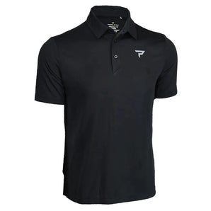 Men's Performance Tennis Polo-Apparel-Paddletek-111585-BLACK-L-Tennis Express