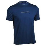 Men's Performance Short Sleeve Tennis Top-Apparel-Paddletek-111586-NAVY-L-Tennis Express