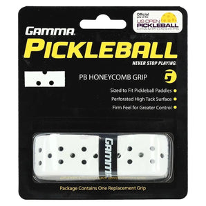 Honeycomb Pickleball Grip White-Accessories-Gamma-111654-DEFAULT-L-Tennis Express