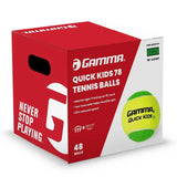 Quick Kids 78 Tennis Balls 48 per Box-Balls-Gamma-111957-DEFAULT-L-Tennis Express