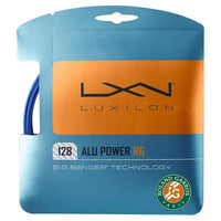 ALU Power 128 Roland Garros Tennis String Blue and White-Strings-Luxilon-111966-DEFAULT-L-Tennis Express