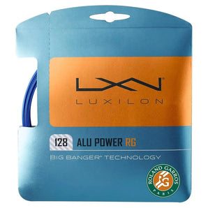 ALU Power 128 Roland Garros Tennis String Blue and White-Strings-Luxilon-111966-DEFAULT-L-Tennis Express