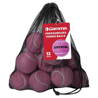 Pressureless Tennis Balls 12pk-Balls-Gamma-112010-PINK-L-Tennis Express