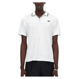 Men's Tournament Tennis Polo White-Apparel-New Balance-112067-DEFAULT-L-Tennis Express