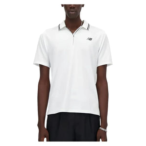 Men's Tournament Tennis Polo White-Apparel-New Balance-112067-DEFAULT-L-Tennis Express
