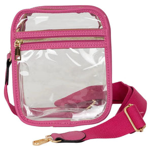 Clear Crossbody Bag Hot Pink-Bags-Mayvak-112182-DEFAULT-L-Tennis Express