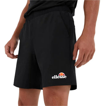 Men's Ormus 7 Inch Tennis Short-Apparel-Ellesse-112191-BLACK-L-Tennis Express