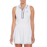 Women's Essentials Sleeveless Veronica Tennis Dress-Apparel-Penguin-112205-118_BRIGHT_WHITE-L-Tennis Express