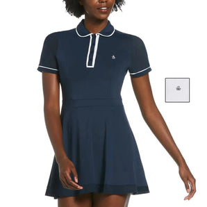 Women's Short Sleeve Veronica Tennis Dress-Apparel-Penguin-112206-DEFAULT-L-Tennis Express