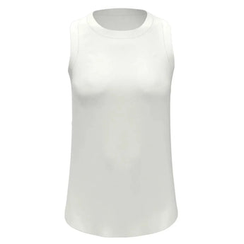 Women's Essentials Rib Tennis Tank-Apparel-Penguin-112277-118_BRIGHT_WHITE-L-Tennis Express
