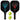 Jet Aluminum Pickleball Paddles and Balls 2 Player Set-Racquets-Franklin Sports-112312-DEFAULT-L-Tennis Express
