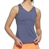 Women's Lily Tennis Tank Steel-Apparel-Lija-112553-DEFAULT-L-1-[Sku]-Tennis Express