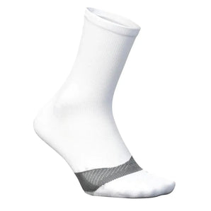 Elite Light Cushion Mini Crew Tennis Socks White-Socks-Feetures-112583-DEFAULT-L-Tennis Express