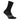 Elite Ultra Light Mini Crew Tennis Socks-Socks-Feetures-112584-BLACK-L-Tennis Express