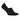 Elite Light Cushion Invisible Tennis Socks-Socks-Feetures-112585-BLACK-L-Tennis Express