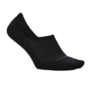 Elite Light Cushion Invisible Tennis Socks-Socks-Feetures-112585-BLACK-L-Tennis Express