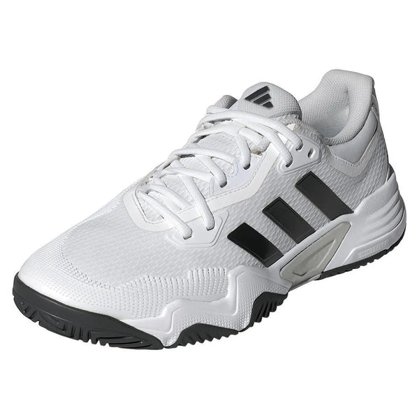 Mens Solematch Control 2 Tennis Shoes White and Black Blue