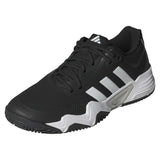 Mens Solematch Control 2 Tennis Shoes Core Black and Silver Metallic,Footwear,Adidas,6.5,Black,Tennis Express,112621-DEFAULT-L