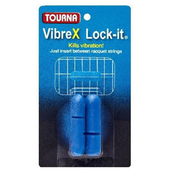 Locking Tennis Dampeners Blue-Accessories-Tourna-112636-blue-Tennis Express