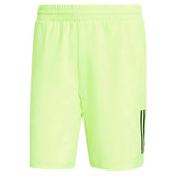 Mens Club 3 Stripe 7 Inch Tennis Short Lucid Lemon-Apparel-Adidas-112709-DEFAULT-L-Tennis Express