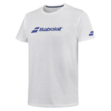 Boys' Exercise Babolat Tennis Tee-Apparel-Babolat-112771-1000_WHITE-L-Tennis Express